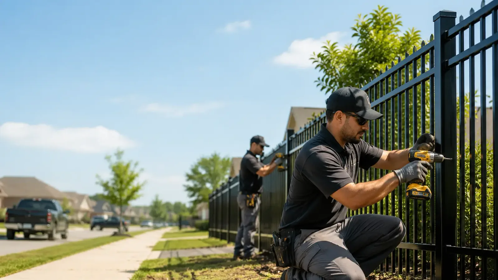 Metal Fence Installation in Morristown, IN